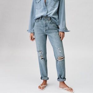 Aritzia Denim Forum The BF High Rise Loose 28L | Sz 25